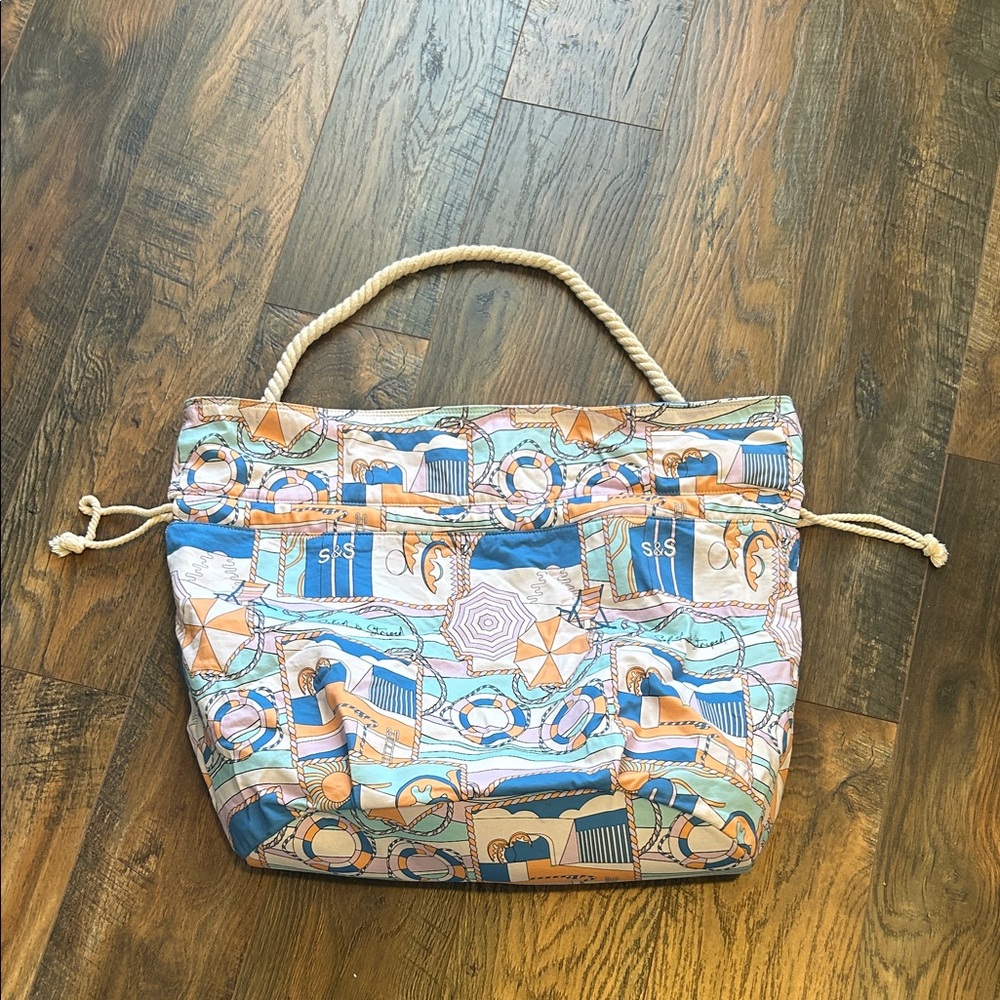 Lele Sadoughi x Solid & Striped Penelope tote Beach Tote Bag